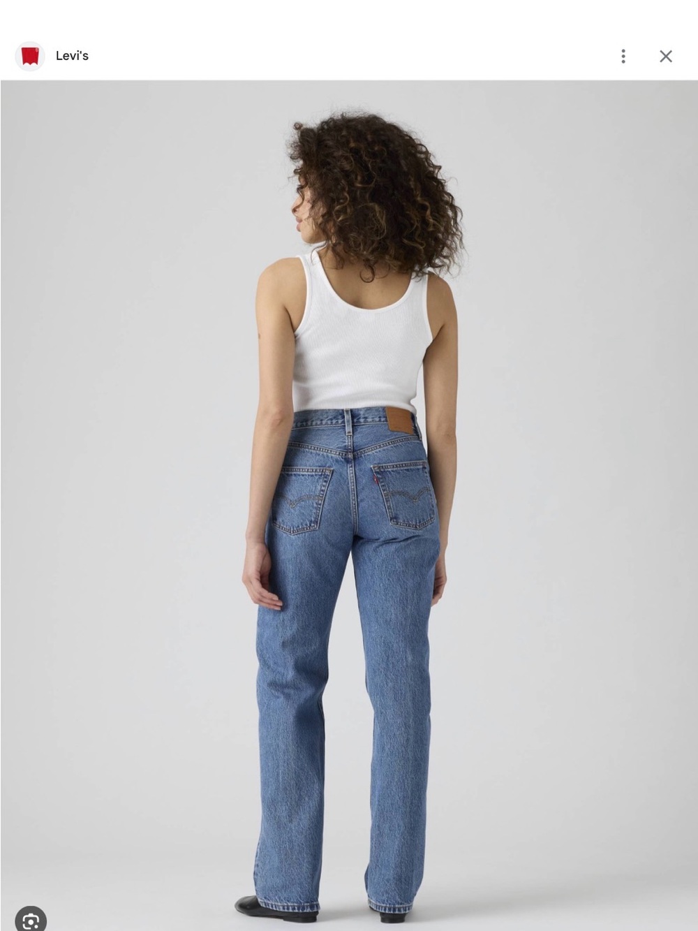 Levi's 501 90’s Straight Leg Jeans in Classic Blue